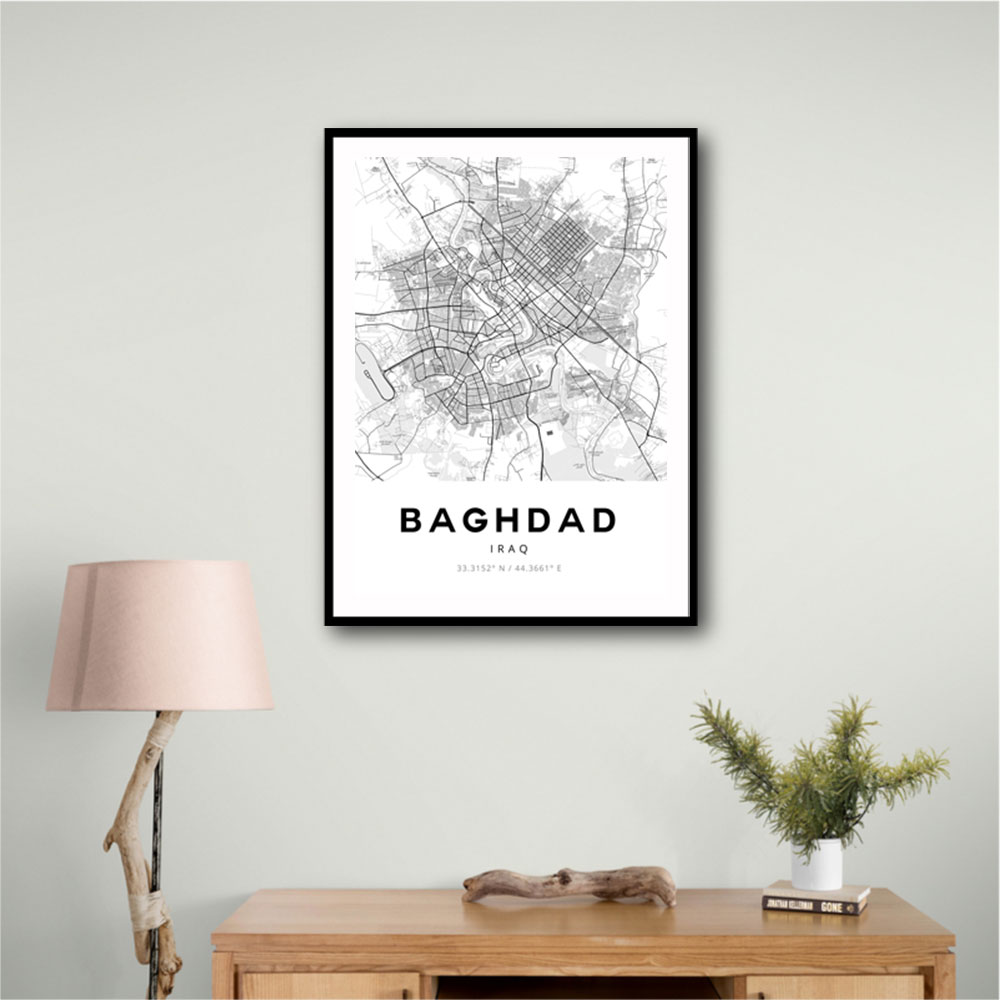 Baghdad City Map