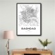 Baghdad City Map Baghdad City Map
