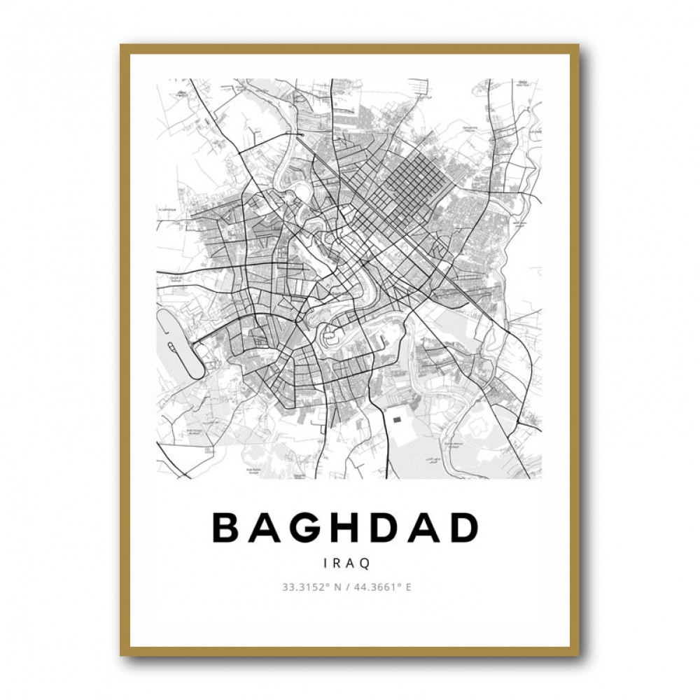 Baghdad City Map