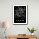 Baghdad City Map - Black