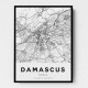 Damascus City Map