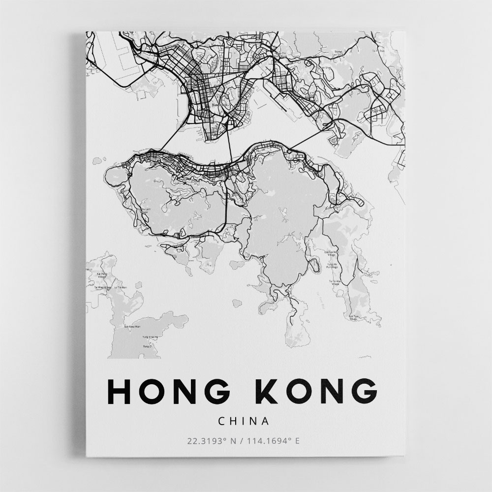 Hong Kong City Map