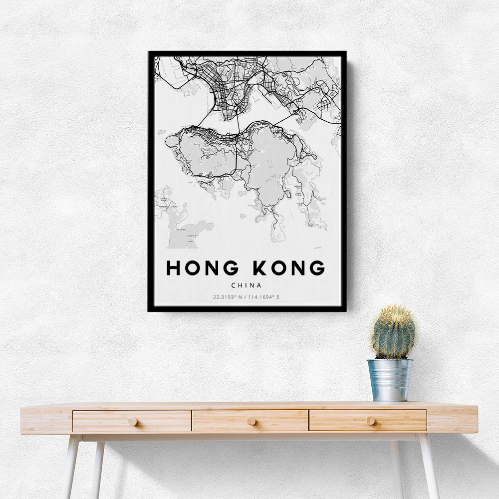 Hong Kong City Map