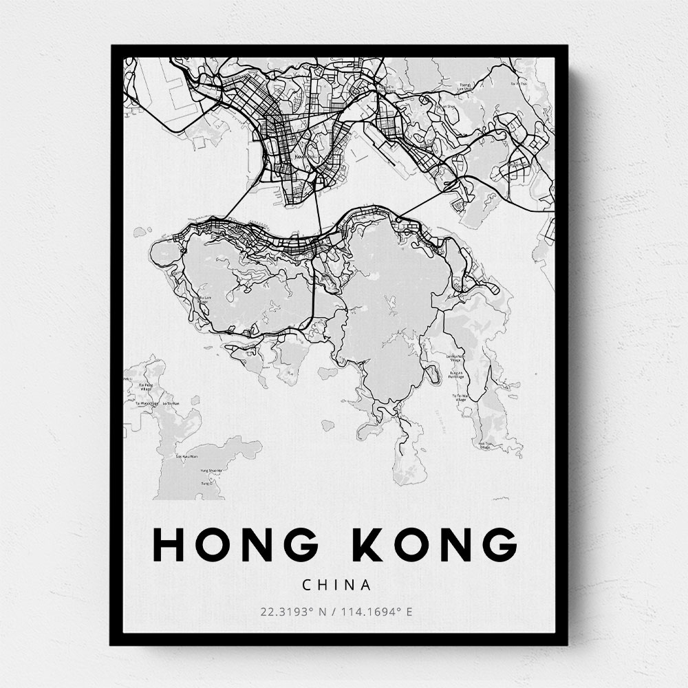 Hong Kong City Map