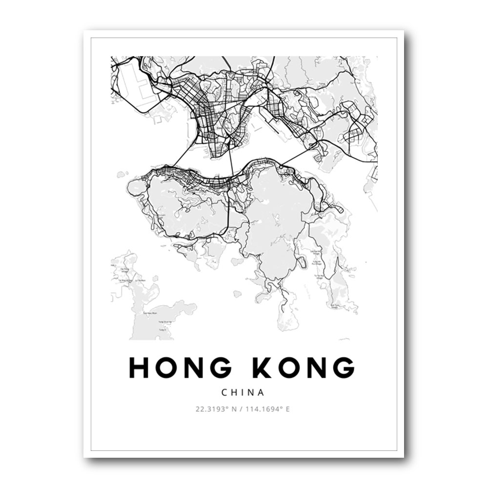 Hong Kong City Map