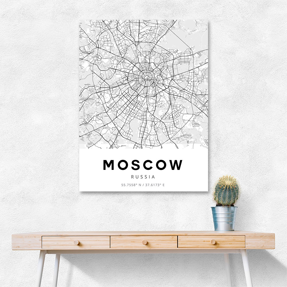 Moscow City Map