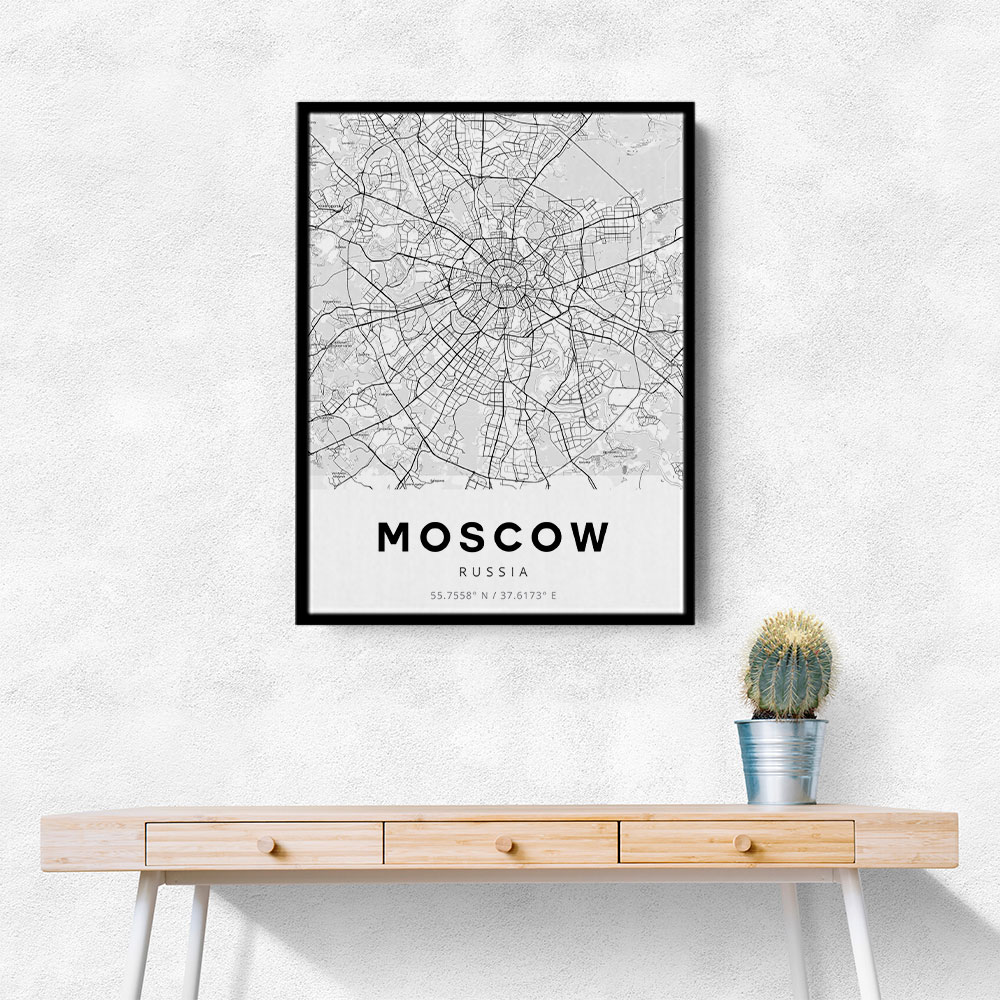 Moscow City Map