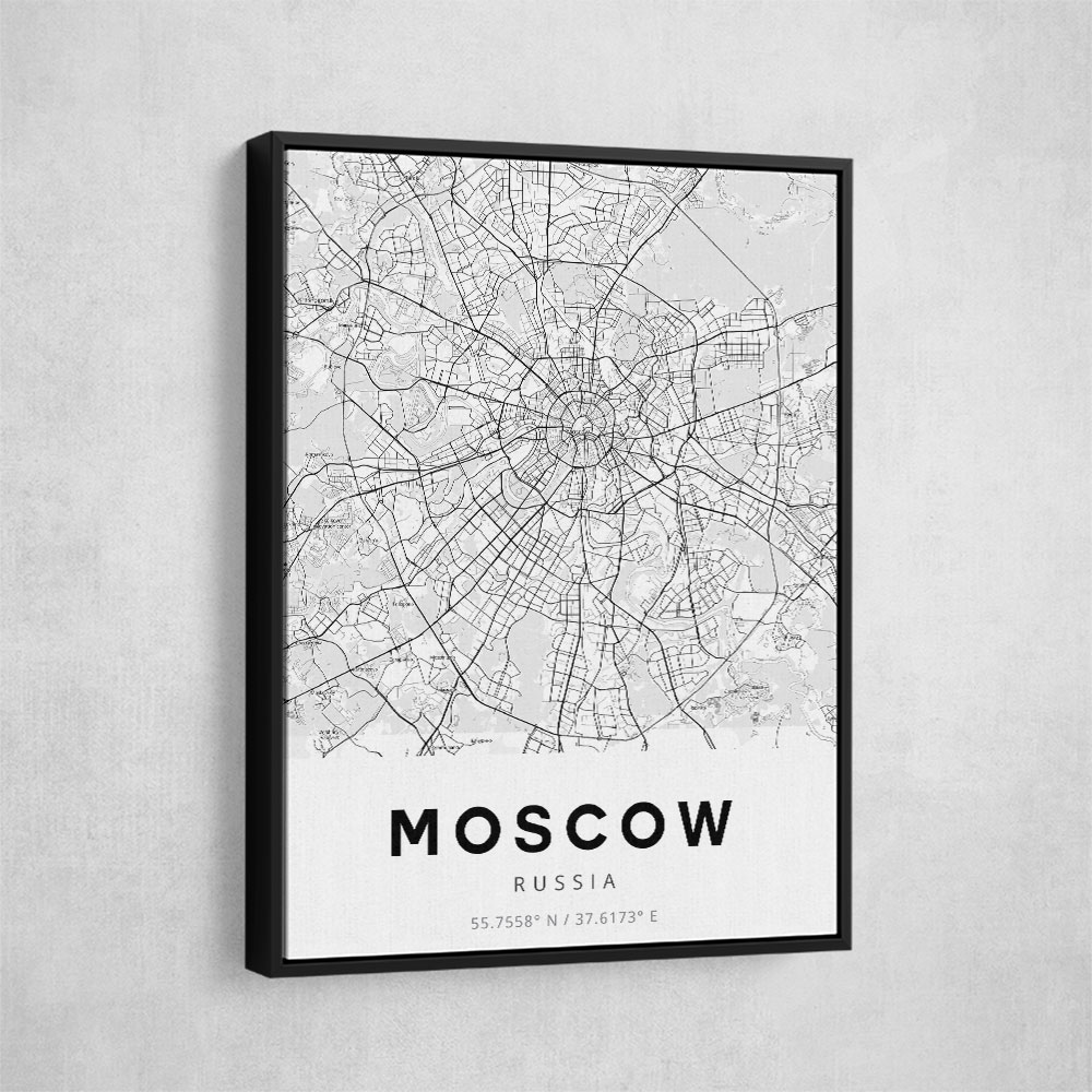 Moscow City Map