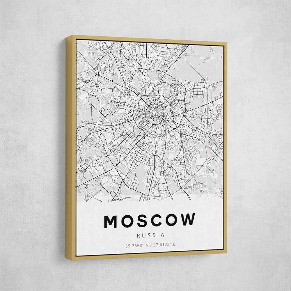 Moscow City Map