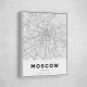 Moscow City Map