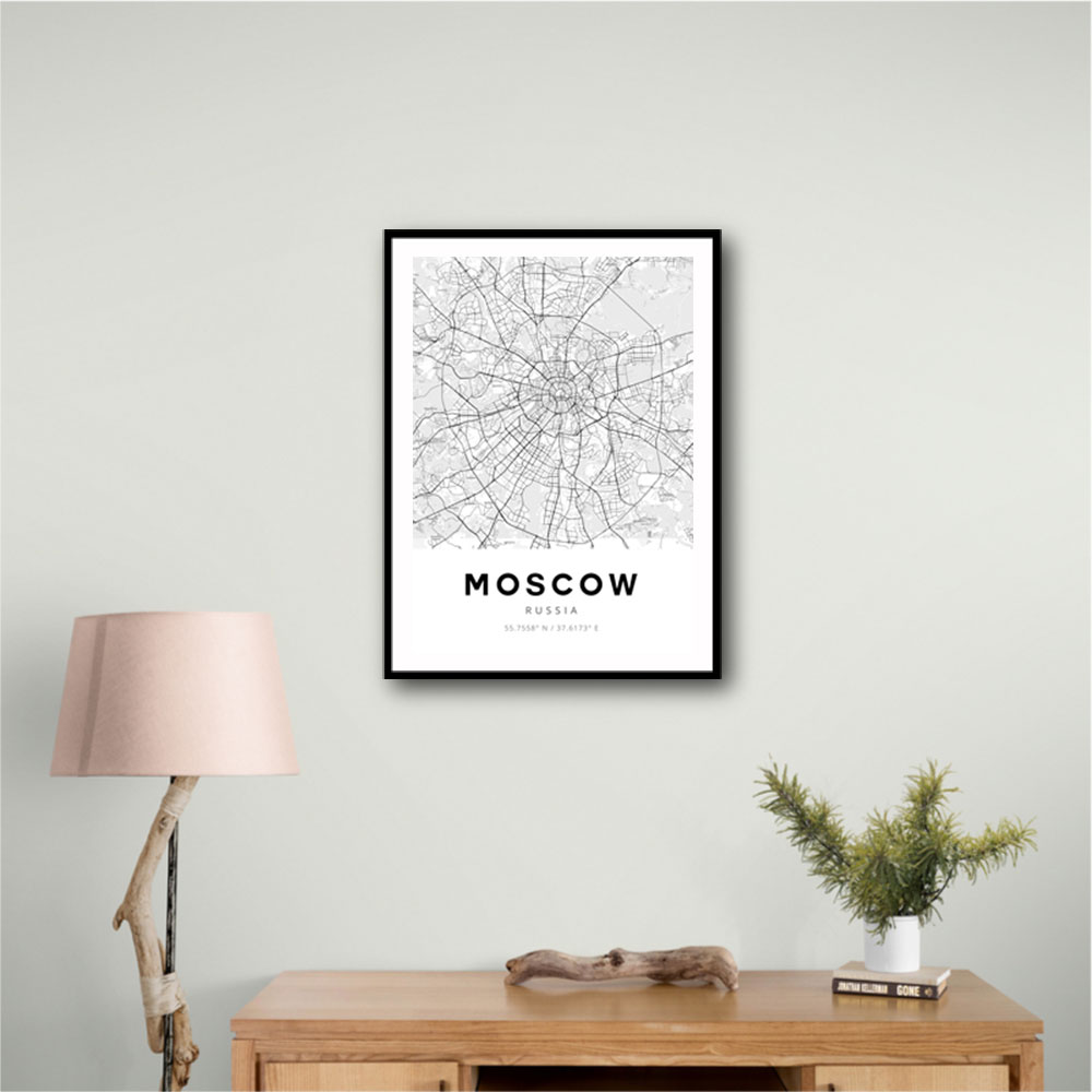 Moscow City Map