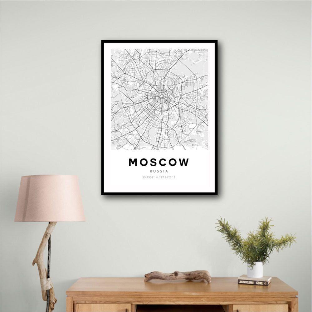 Moscow City Map