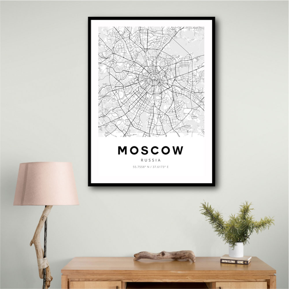 Moscow City Map