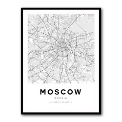 Moscow City Map
