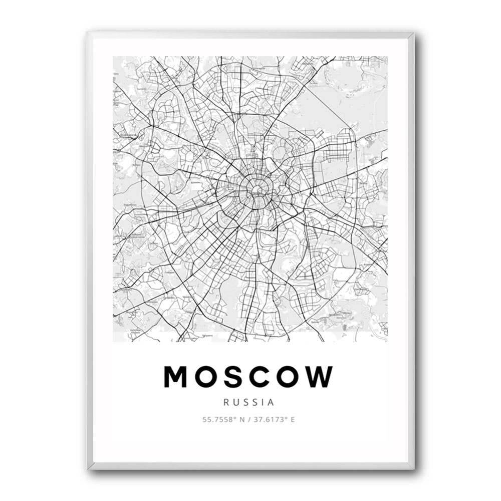 Moscow City Map