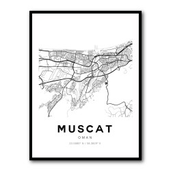 Muscat City Map