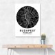 Budapest Map Round Budapest Map Round