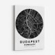 Budapest Map Round Budapest Map Round