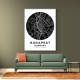 Budapest Map Round Budapest Map Round