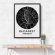 Budapest Map Round Budapest Map Round