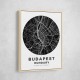 Budapest Map Round Budapest Map Round
