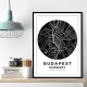 Budapest Map Round Budapest Map Round