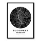 Budapest Map Round Budapest Map Round