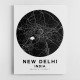 New Delhi Map Round New Delhi Map Round