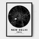 New Delhi Map Round New Delhi Map Round