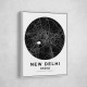 New Delhi Map Round New Delhi Map Round