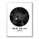 New Delhi Map Round New Delhi Map Round