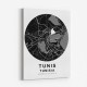 Tunis Map Round Tunis Map Round