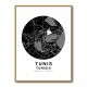Tunis Map Round Tunis Map Round