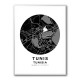 Tunis Map Round Tunis Map Round