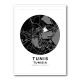 Tunis Map Round Tunis Map Round