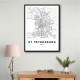 St Petersburg City Map St Petersburg City Map