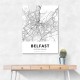 Belfast City Map Belfast City Map