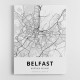 Belfast City Map Belfast City Map