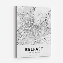 Belfast City Map