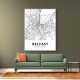 Belfast City Map Belfast City Map