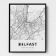 Belfast City Map Belfast City Map