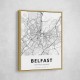 Belfast City Map Belfast City Map