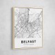 Belfast City Map Belfast City Map