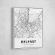 Belfast City Map Belfast City Map