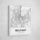 Belfast City Map Belfast City Map