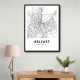 Belfast City Map Belfast City Map