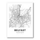 Belfast City Map Belfast City Map