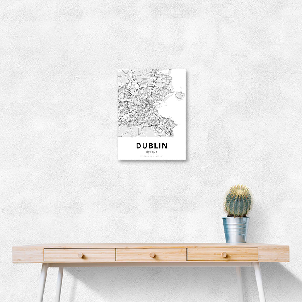 Dublin City Map Dublin City Map