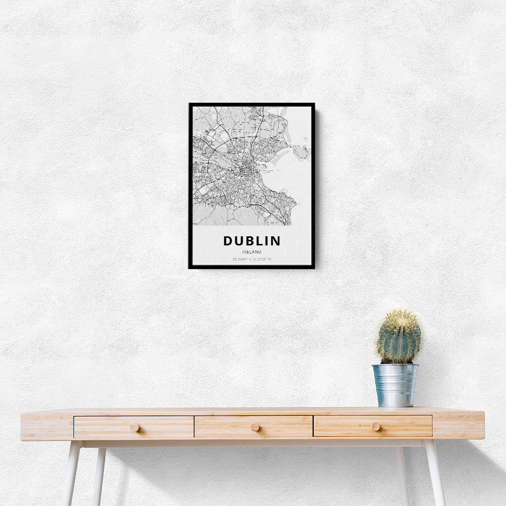 Dublin City Map Dublin City Map
