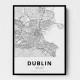Dublin City Map Dublin City Map